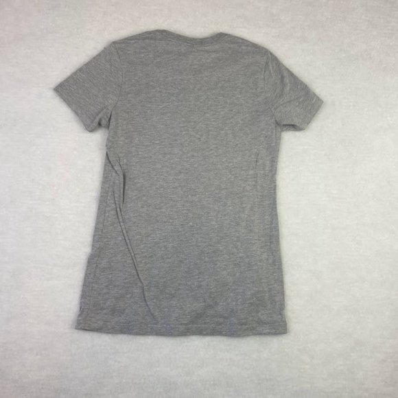 Women's Grey Short Sleeve Cat Mom T-Shirt Size LARGE Graphic Tee - Picture 6 of 6